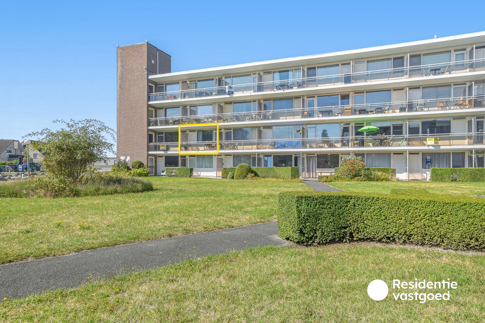Gemeubeld éénslaapkamerappartement met terras in Park Atlantis te De Haan 