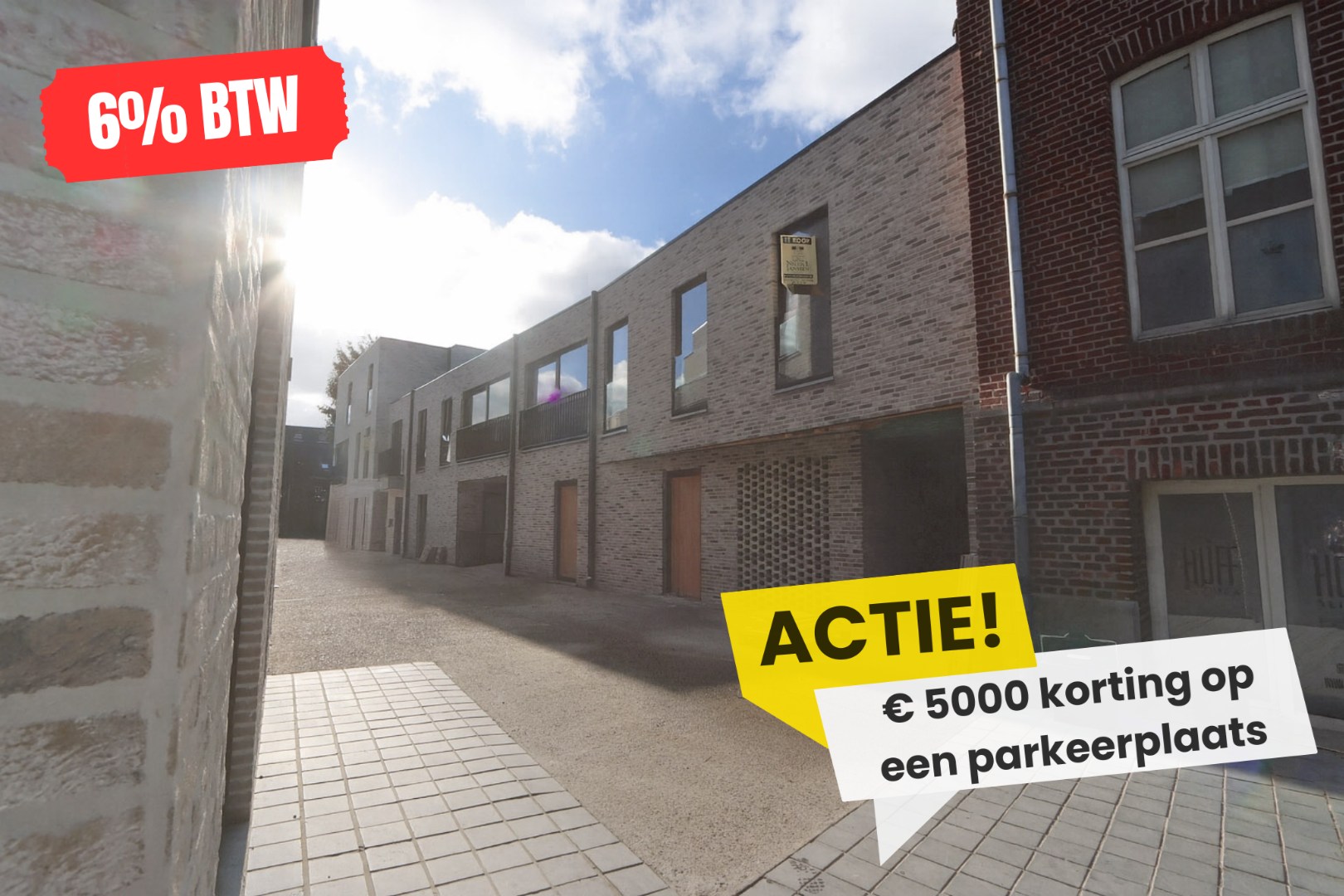 Vier nieuwbouwappartementen 