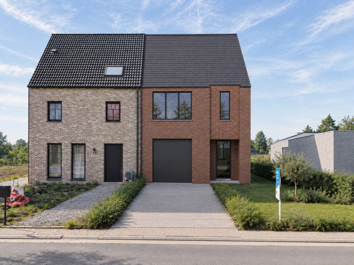 Ruime CASCO BEN-woning op goede locatie te Oordegem 
