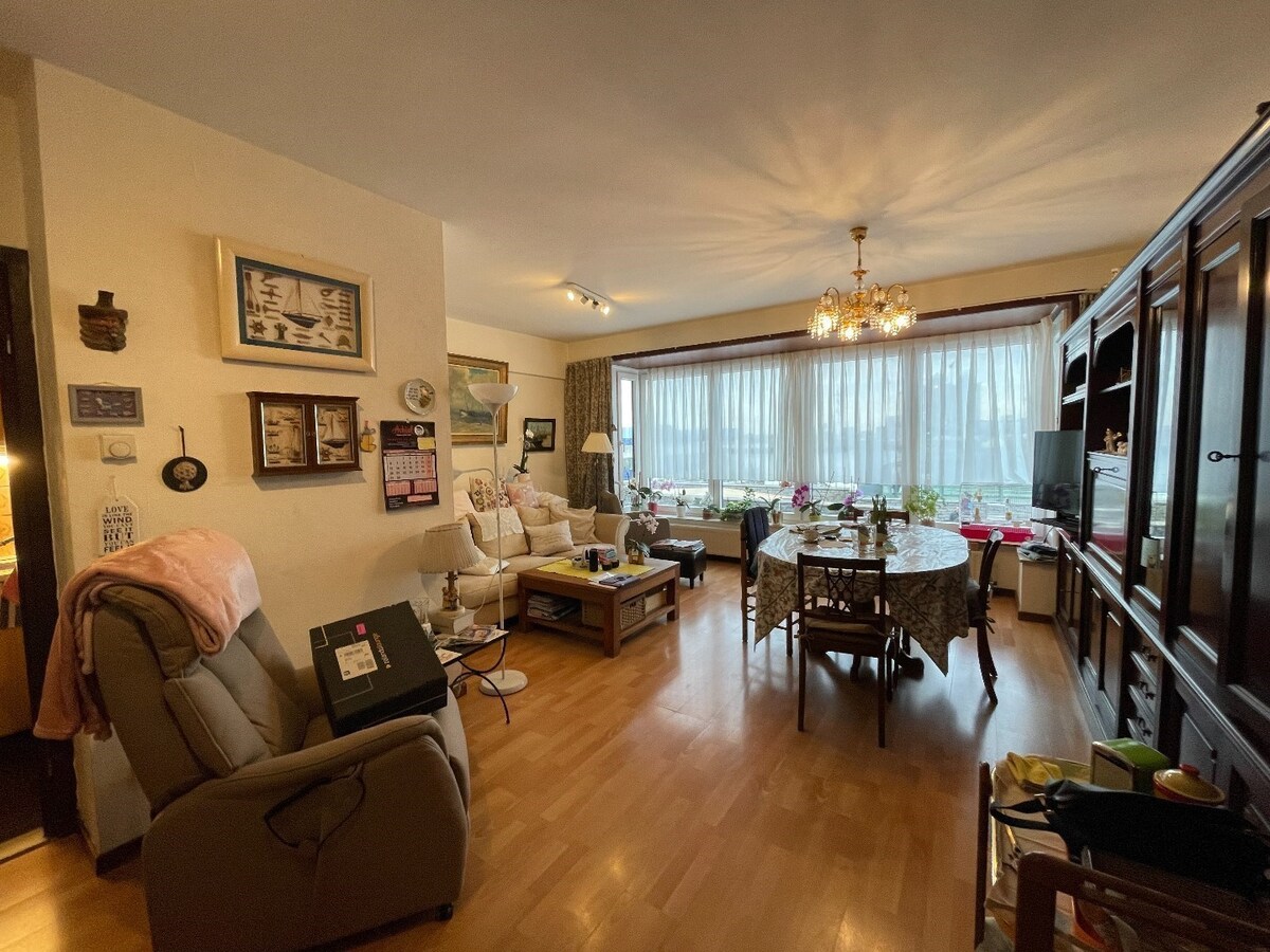 Appartement met één slaapkamer op een uiterst optimale ligging, Visserskaai (centrum Oostende) 