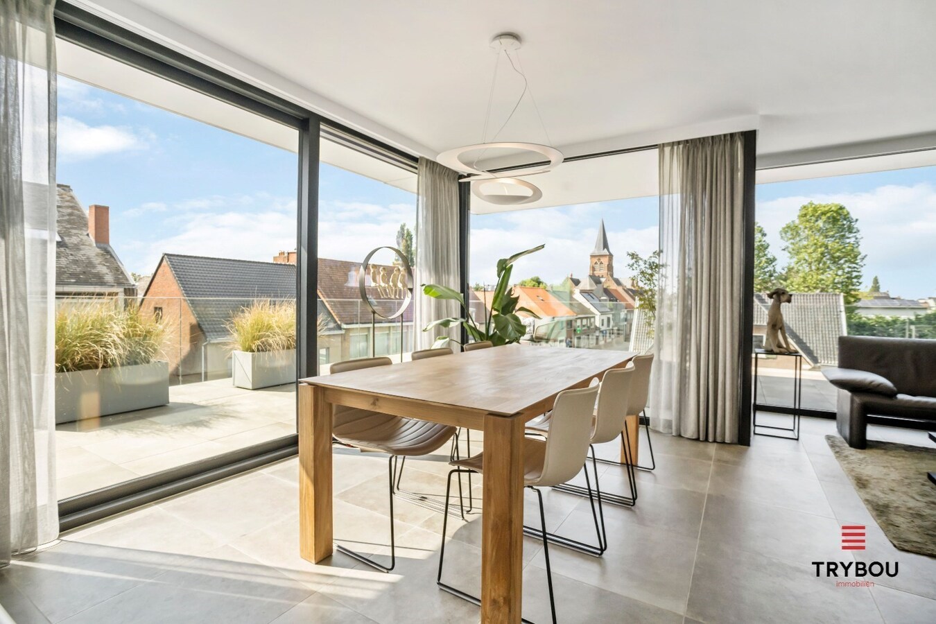 Exclusieve penthouse met ruim terras (114m²) te Kortemark 