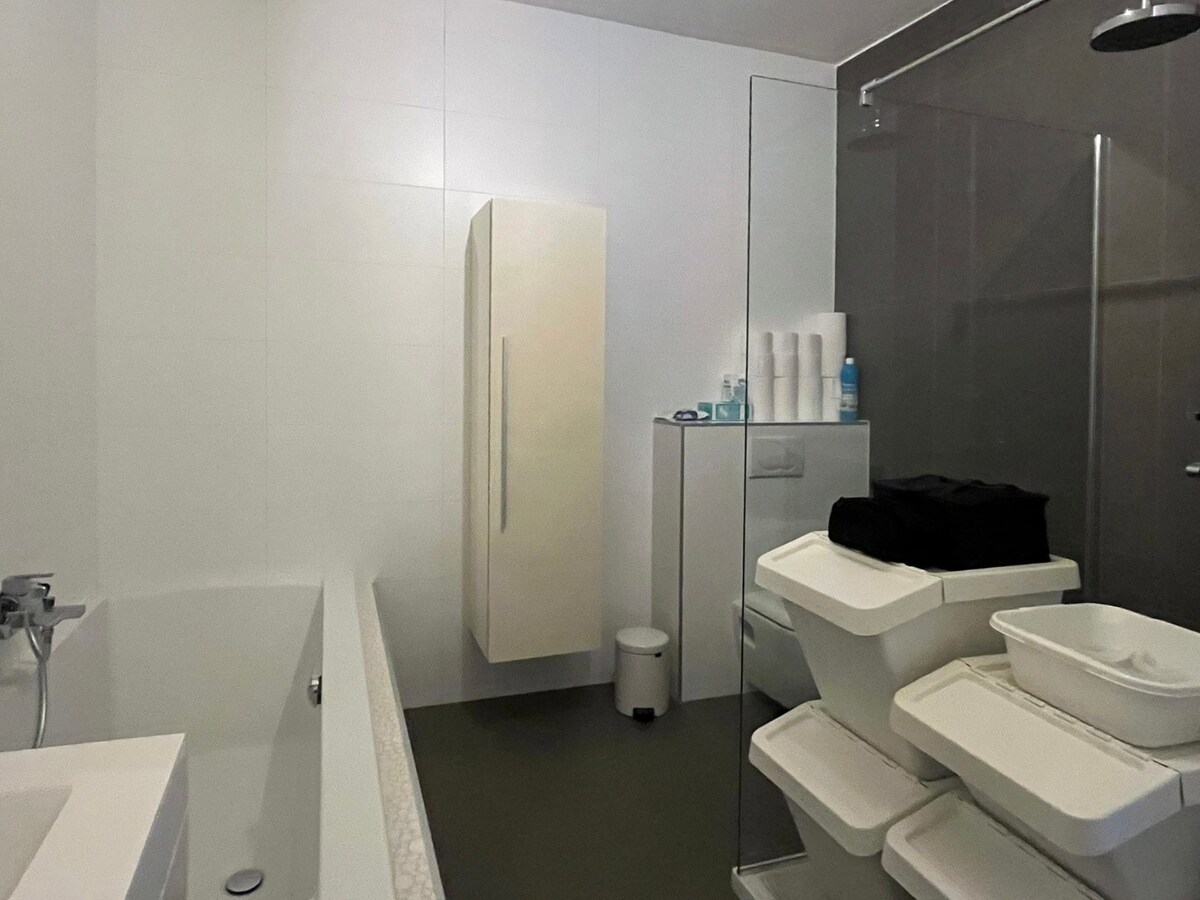 Gerieflijk appartement met 2 slaapkamers in Maasmechelen, gerenoveerd in 2012, EPC B 