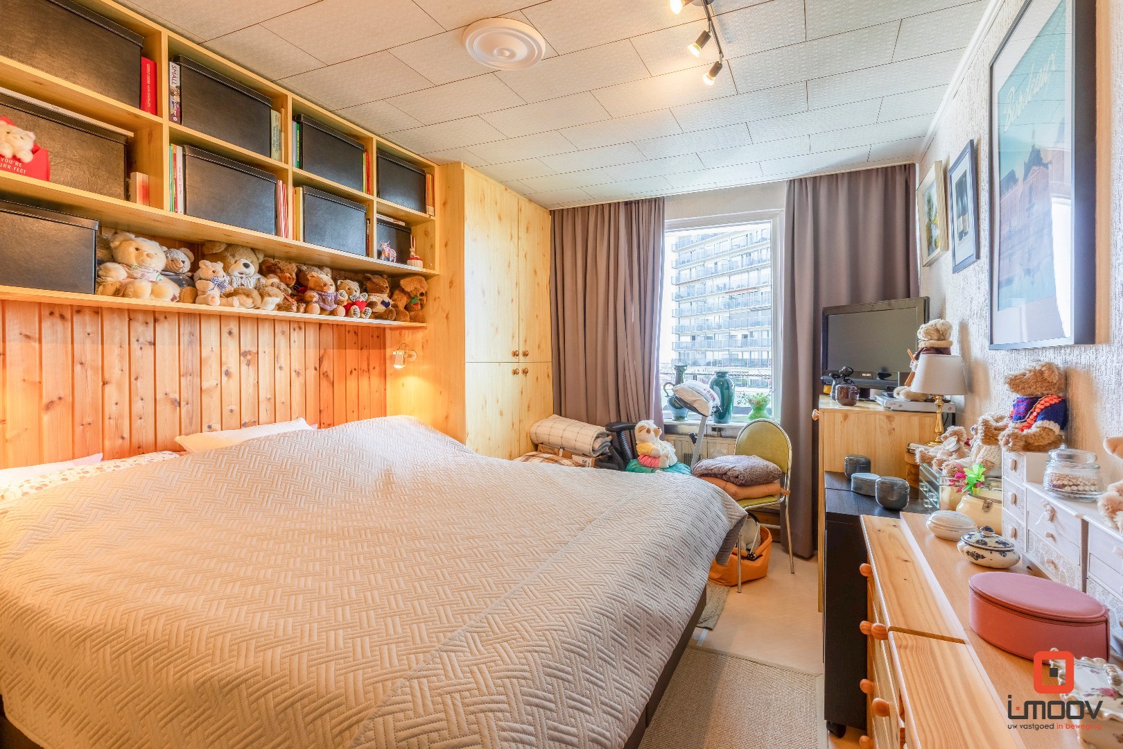 Ruim appartement met 3 slaapkamers en panoramisch zicht over Gent 