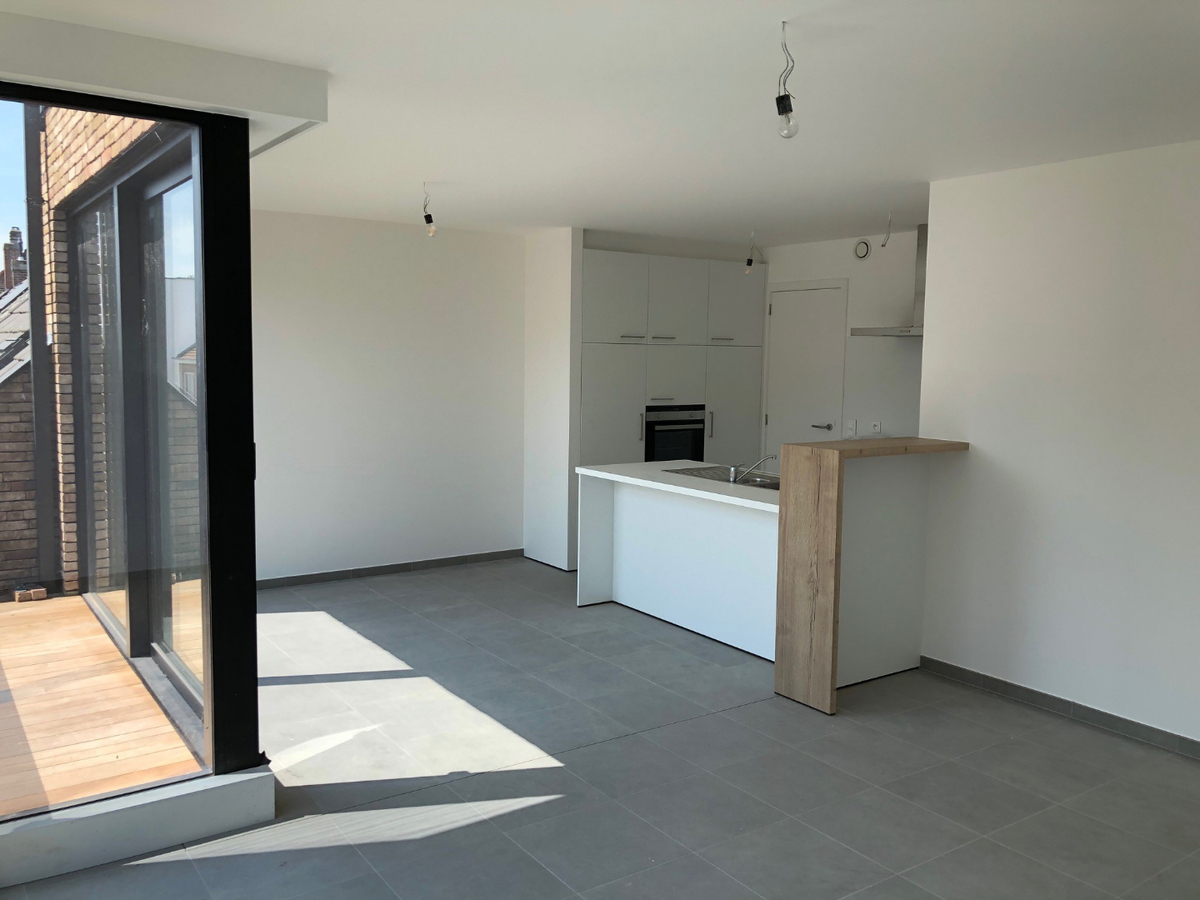 Nieuwbouw 2-slpk-appartement te centrum Gavere 