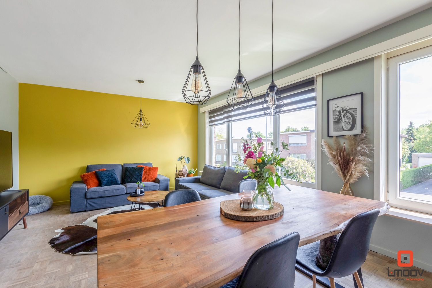 Ruim twee-slaapkamer appartement te Oostakker 