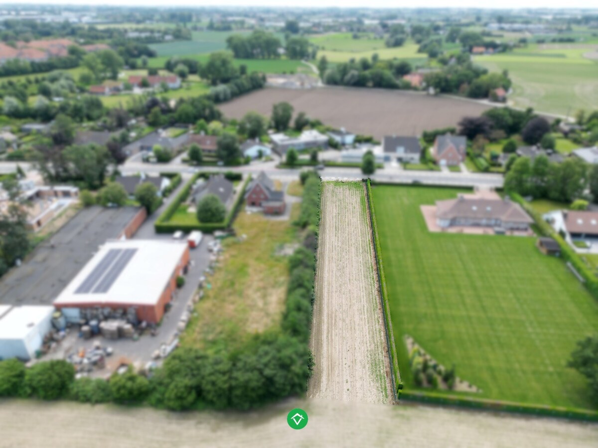 Bouwklare bouwgrond van 1863 m² te Roeselare 