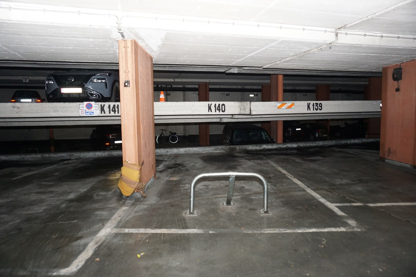 Autostaanplaats in parking Leopold 