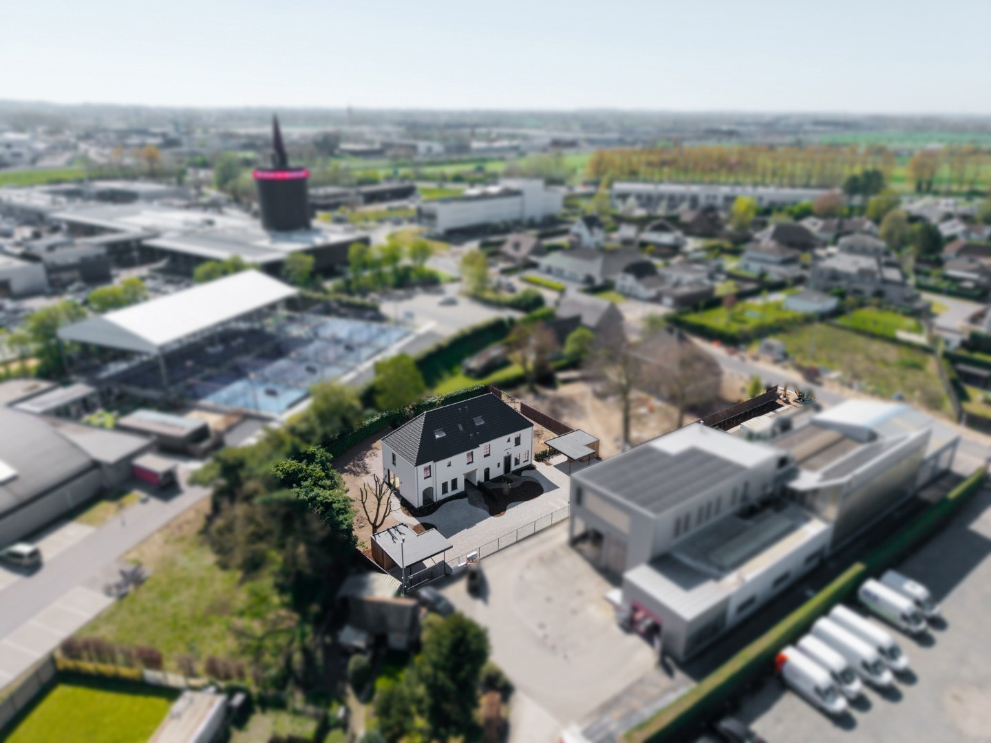 Exclusieve, energiezuinige nieuwbouwwoning op een discrete ligging te Waregem! 