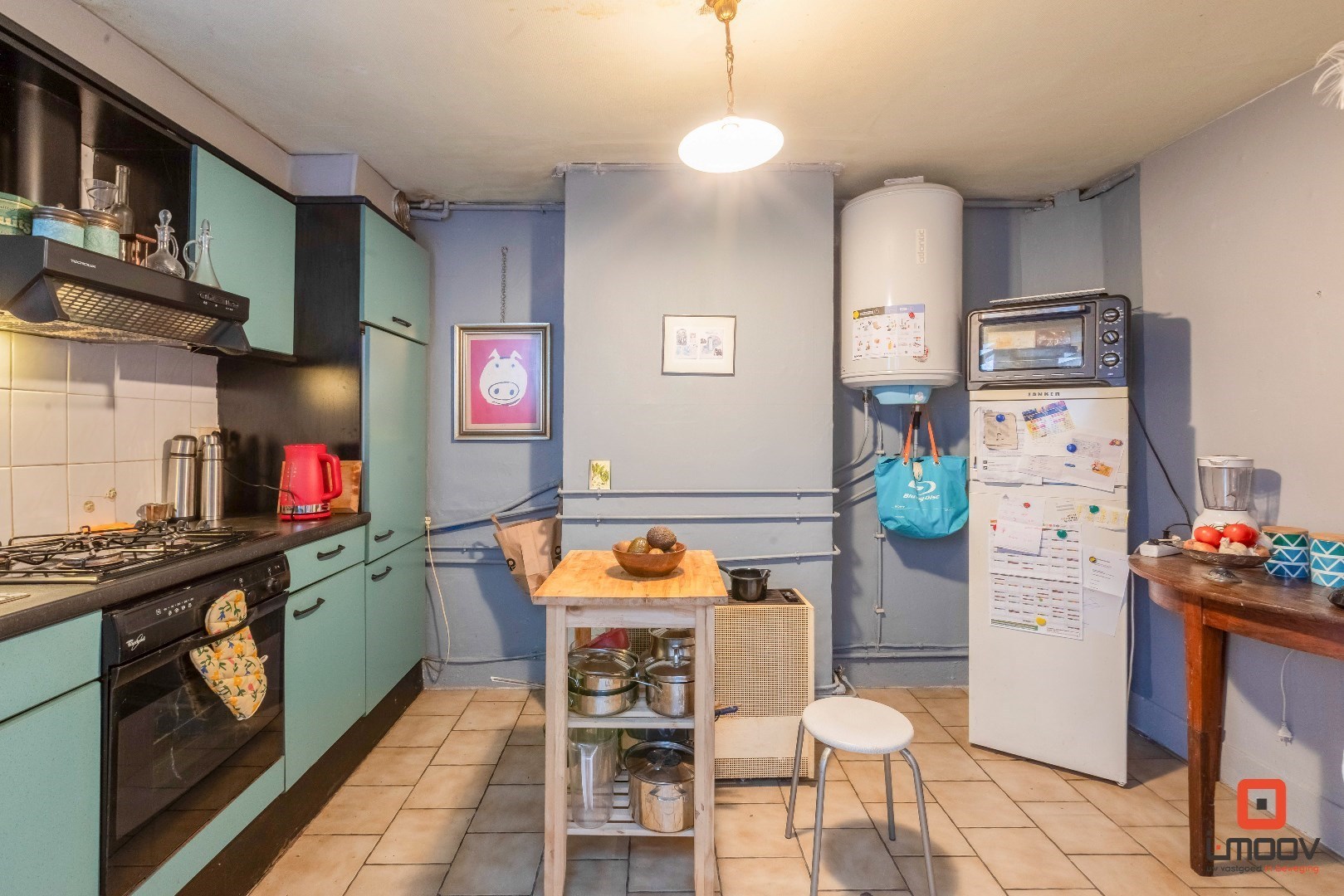 Ruime burgerwoning met stadstuin bestaande uit 2 wooneenheden nabij Gent Sint-Pieters 