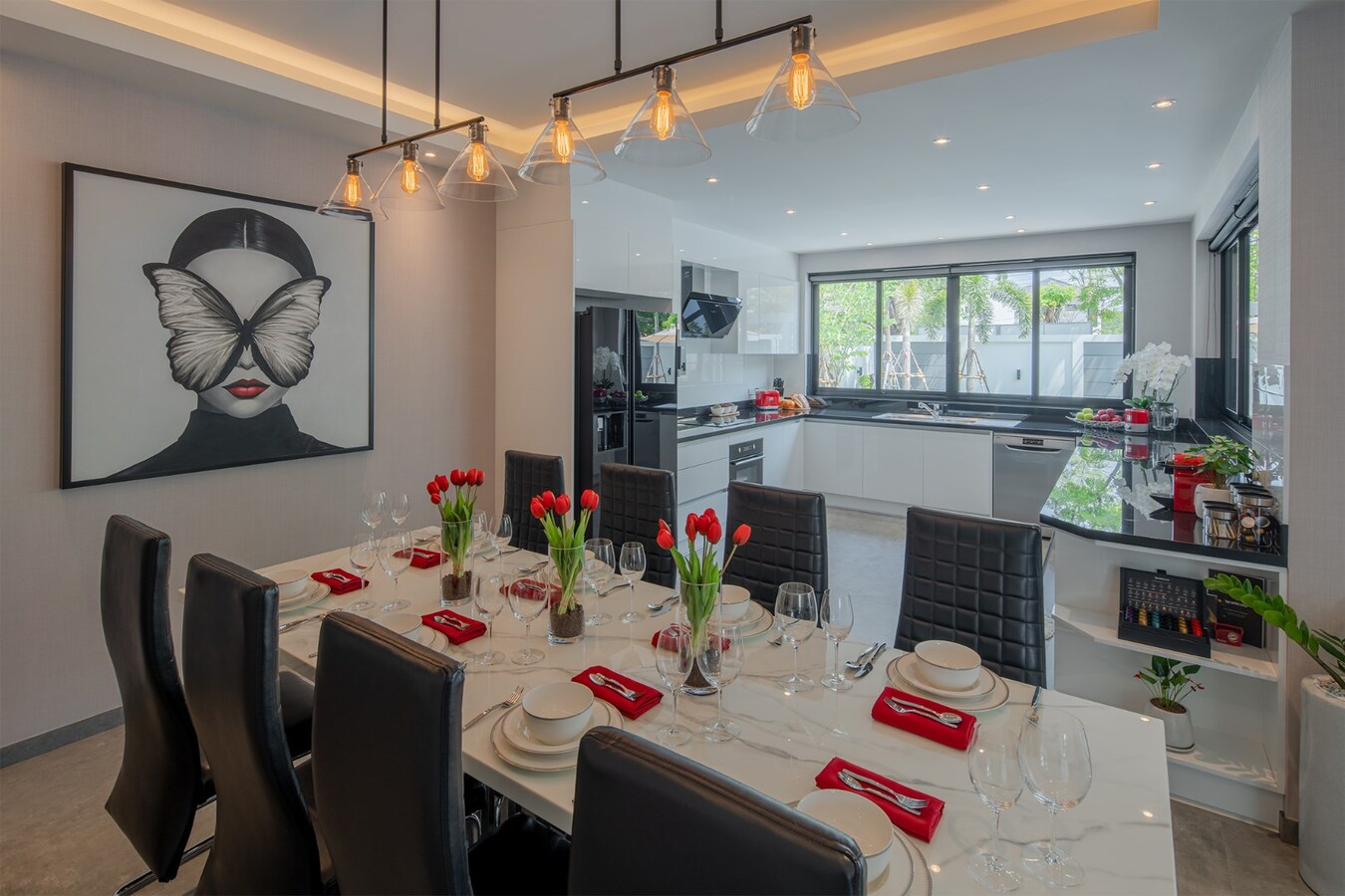 Thailand: Gloednieuwe luxe villa met zwembad in Chiang Mai. 