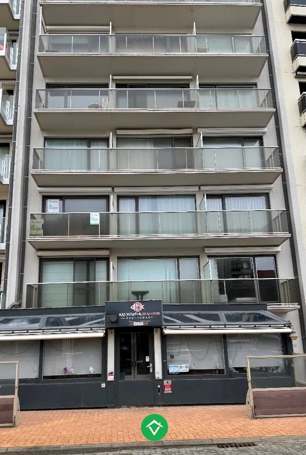 Instapklaar appartement met 2 slaapkamers en zijdelings zeezicht te Westende 