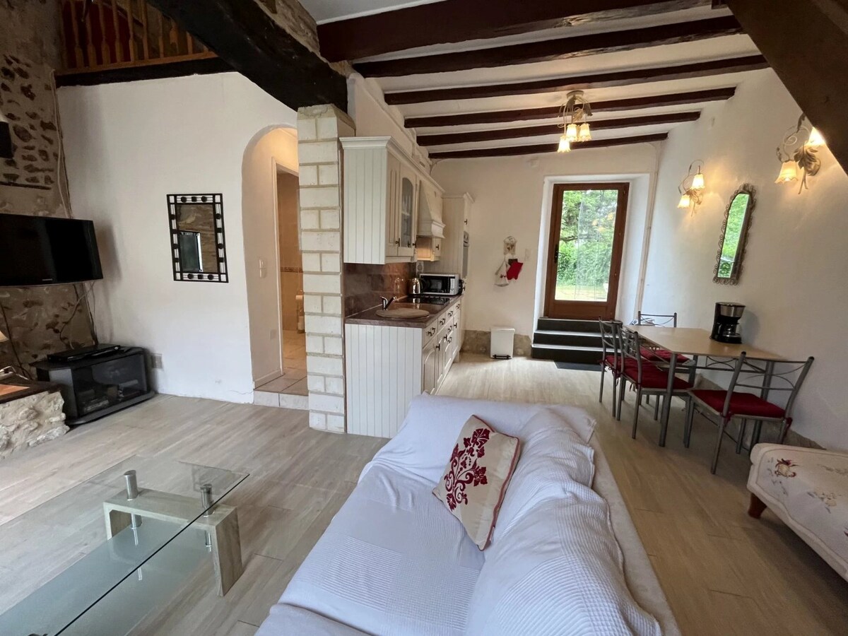 SAINT-MARTIN-DE-RIBERAC - Vakantiewoning met zwembad en 2 gîtes 