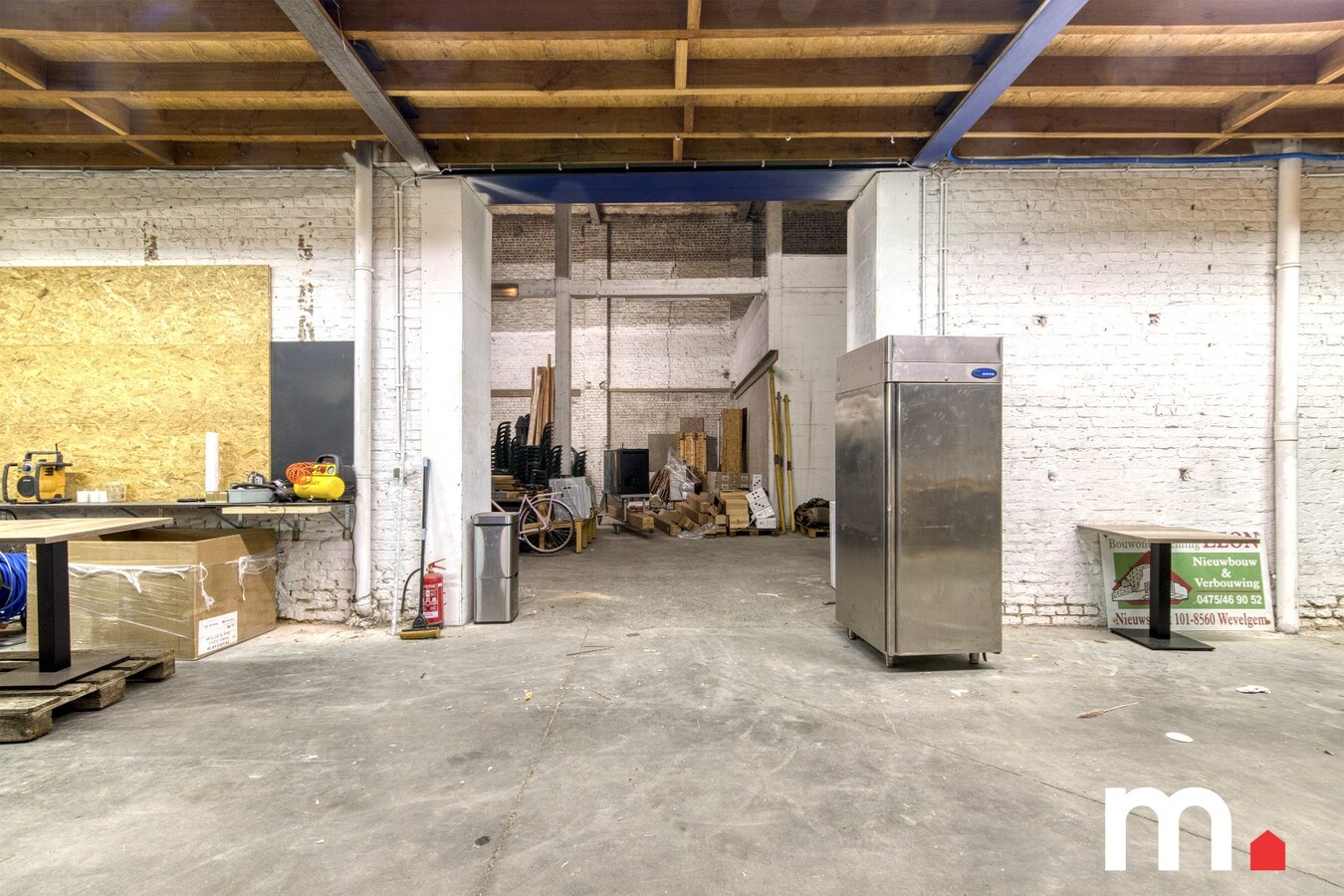 Ruime loods in Wevelgem te koop ! 500 m2 ! 