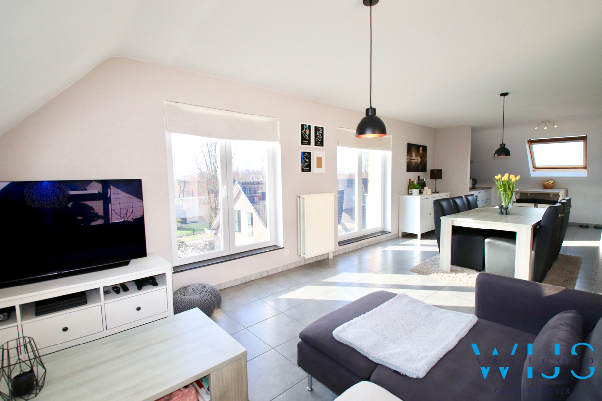 3slaapkamer appartement met leuk dakterras &amp; garage te ERTVELDE / RIEME! 