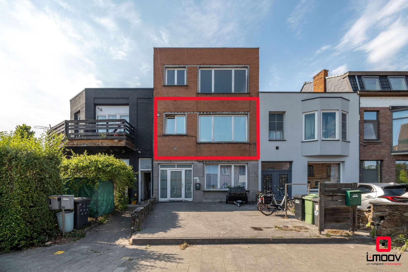 Lichtrijk en instapklaar wonen op de eerste verdieping nabij Gent 
