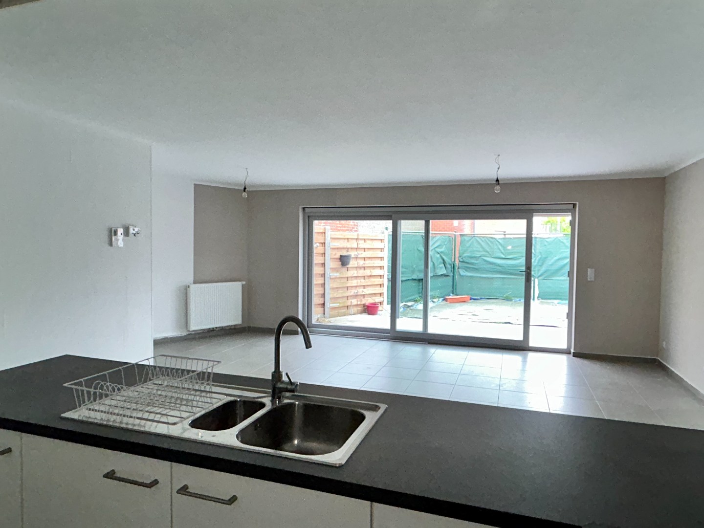 Gelijkvloers appartement van 106m² met garage en autostaanplaats 