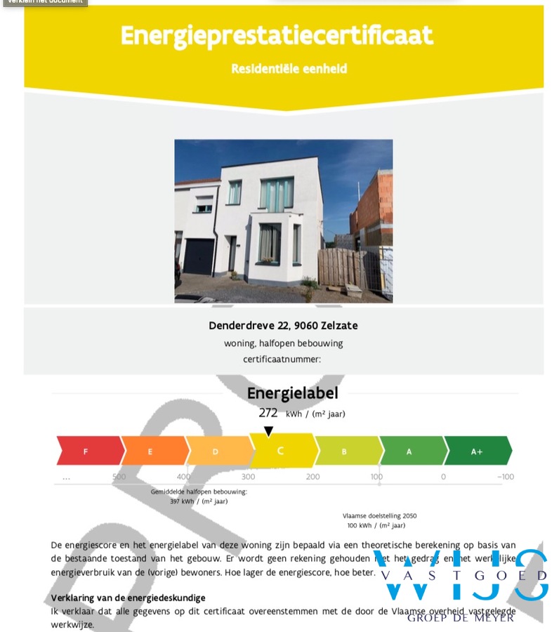 Leuke gezinswoning met 4 slaapkamers + tuin en garage te Zelzate! 