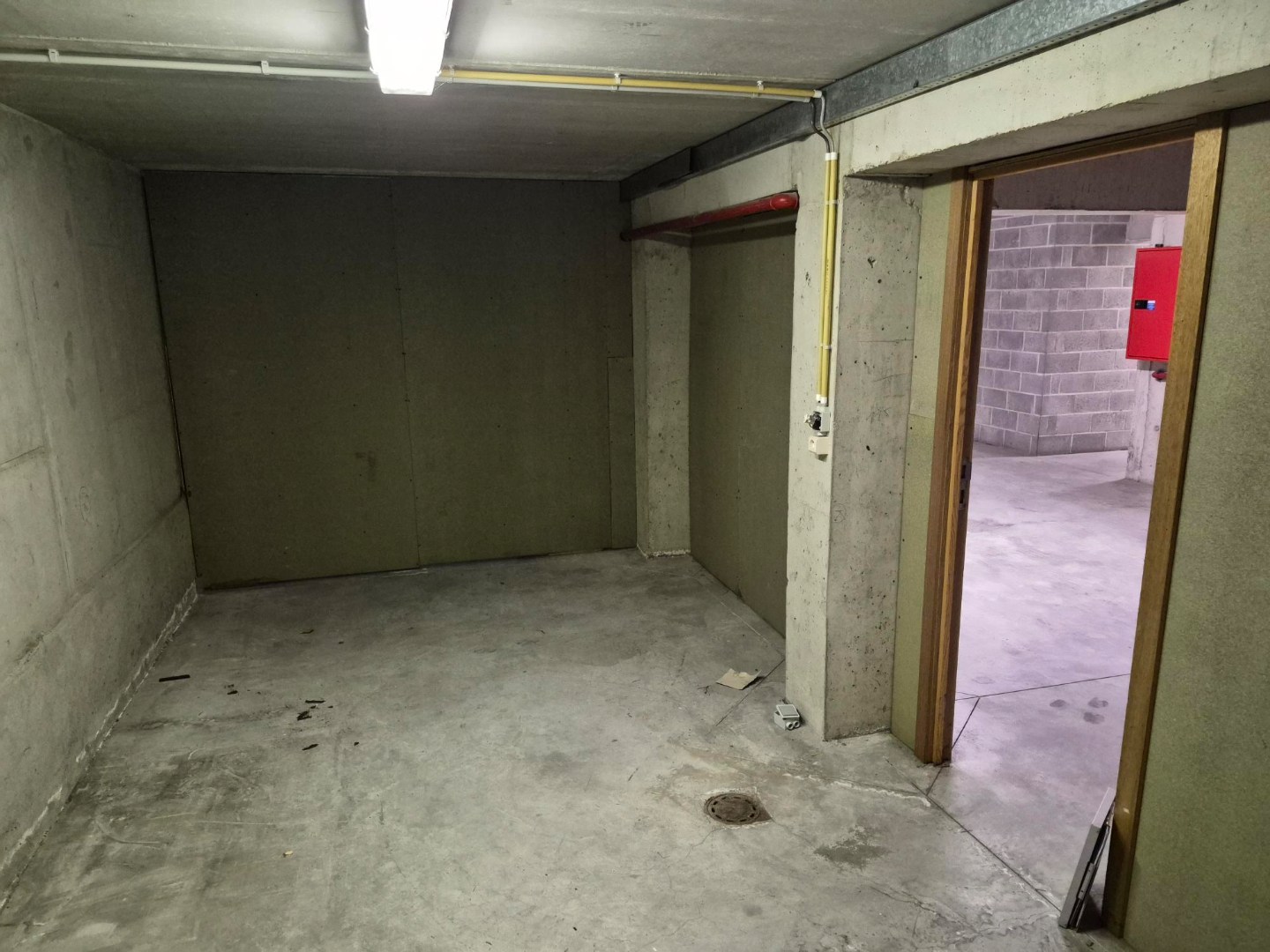 Ondergrondse parkeerplaats en kelder 