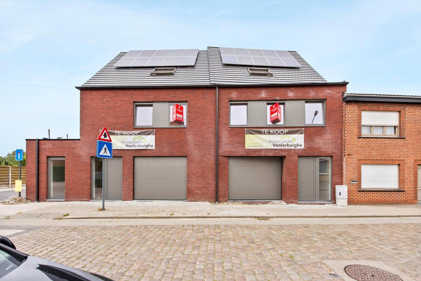Ruime Halfopen nieuwbouwwoning met bureel 