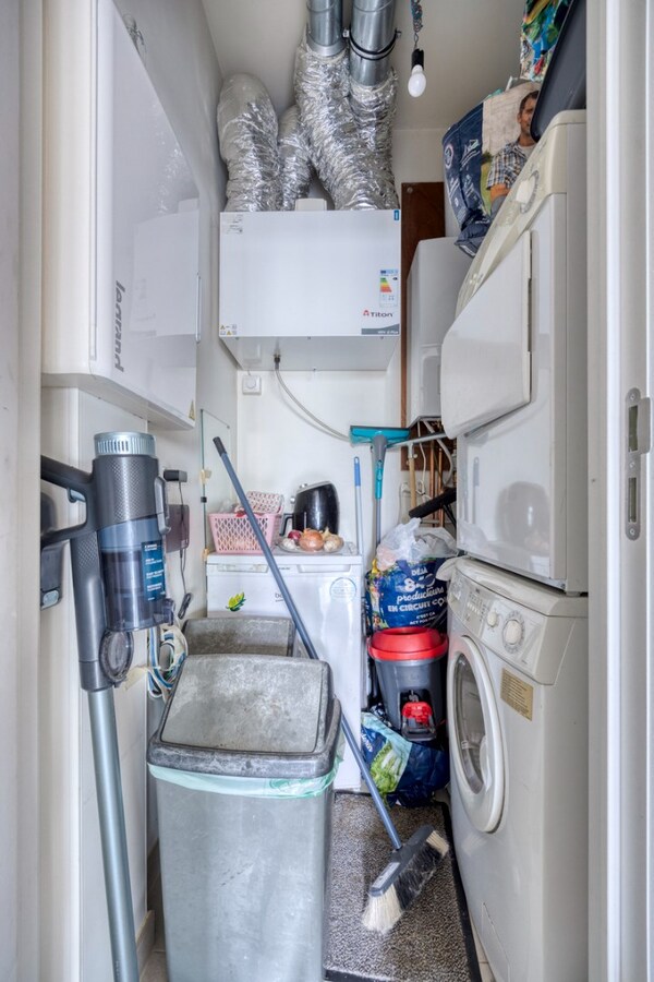 Modern appartement met terras in Evere - label B+ 