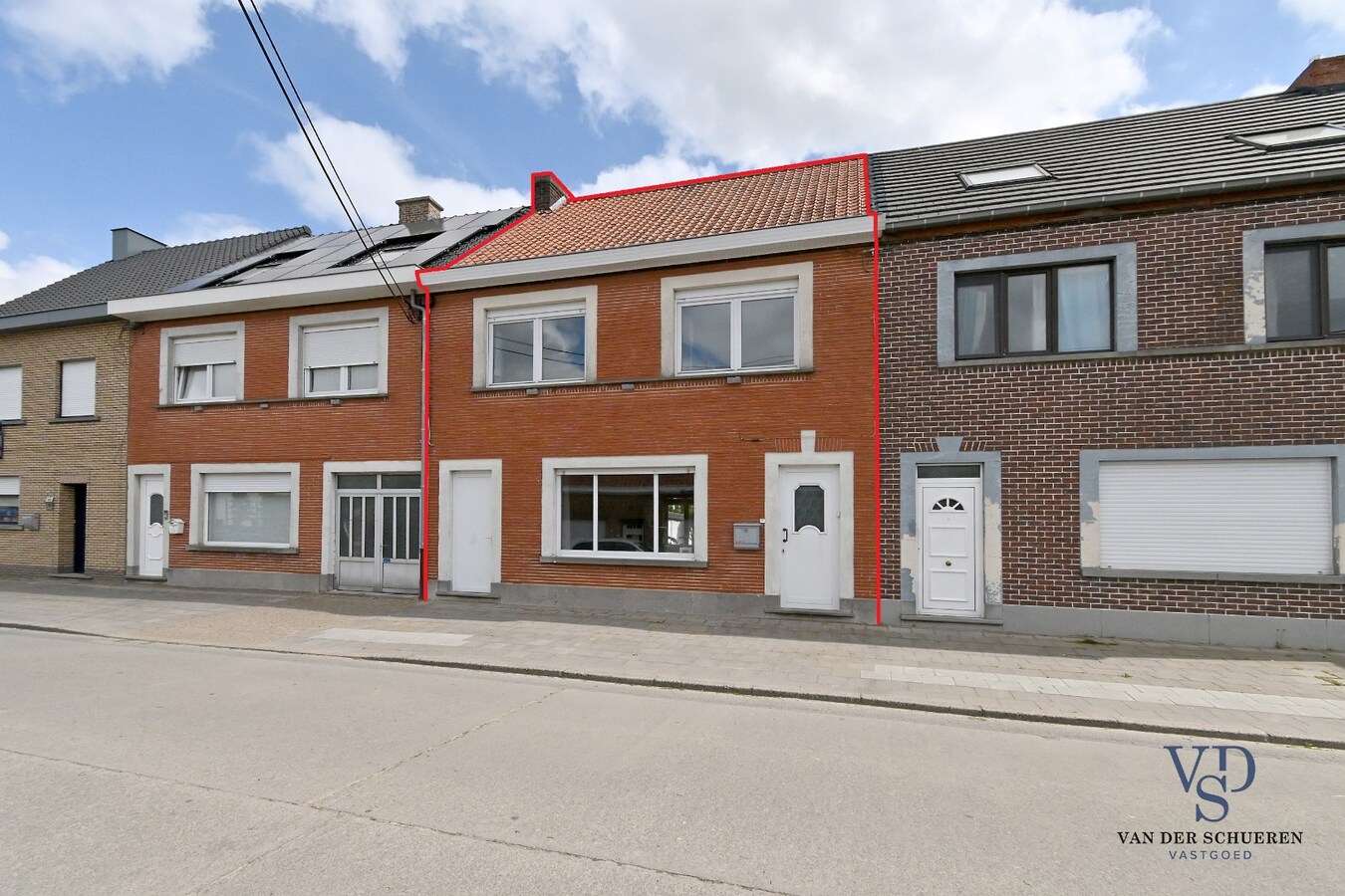 Degelijke gesloten bebouwing 