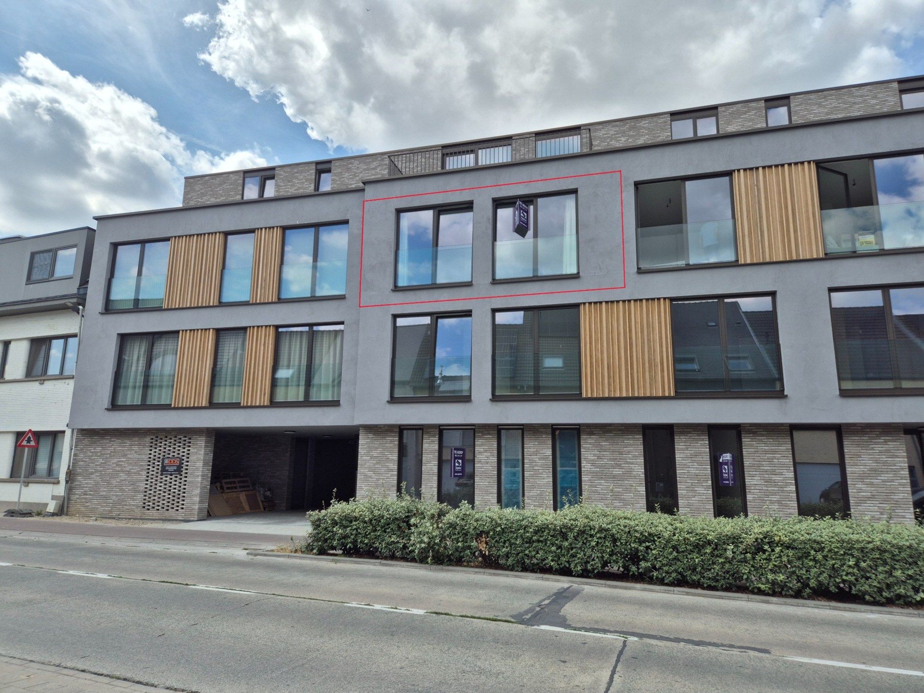 Nieuwbouwappartement met 2 slaapkamers en terras 