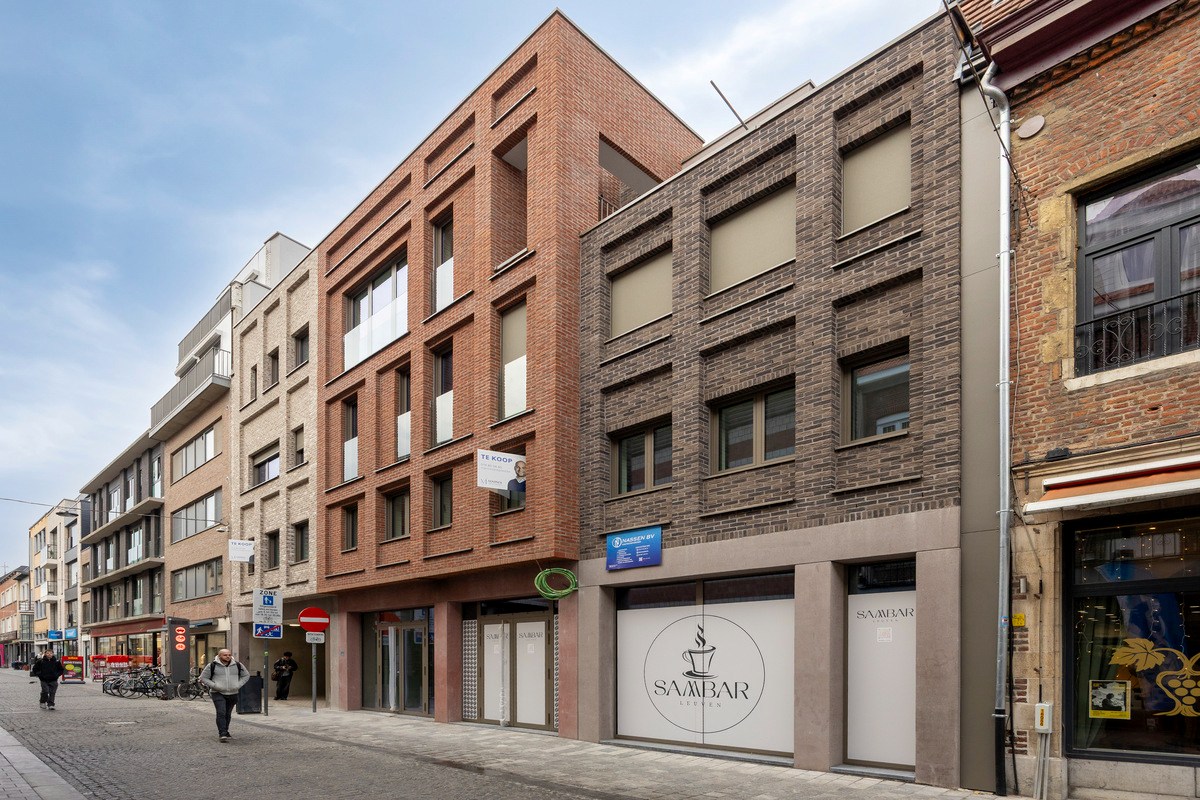 Nieuwbouw studio met terras van 9m2 in hartje Leuven met kelderberging en parkeermogelijkheden! 6% BTW mogelijk! 