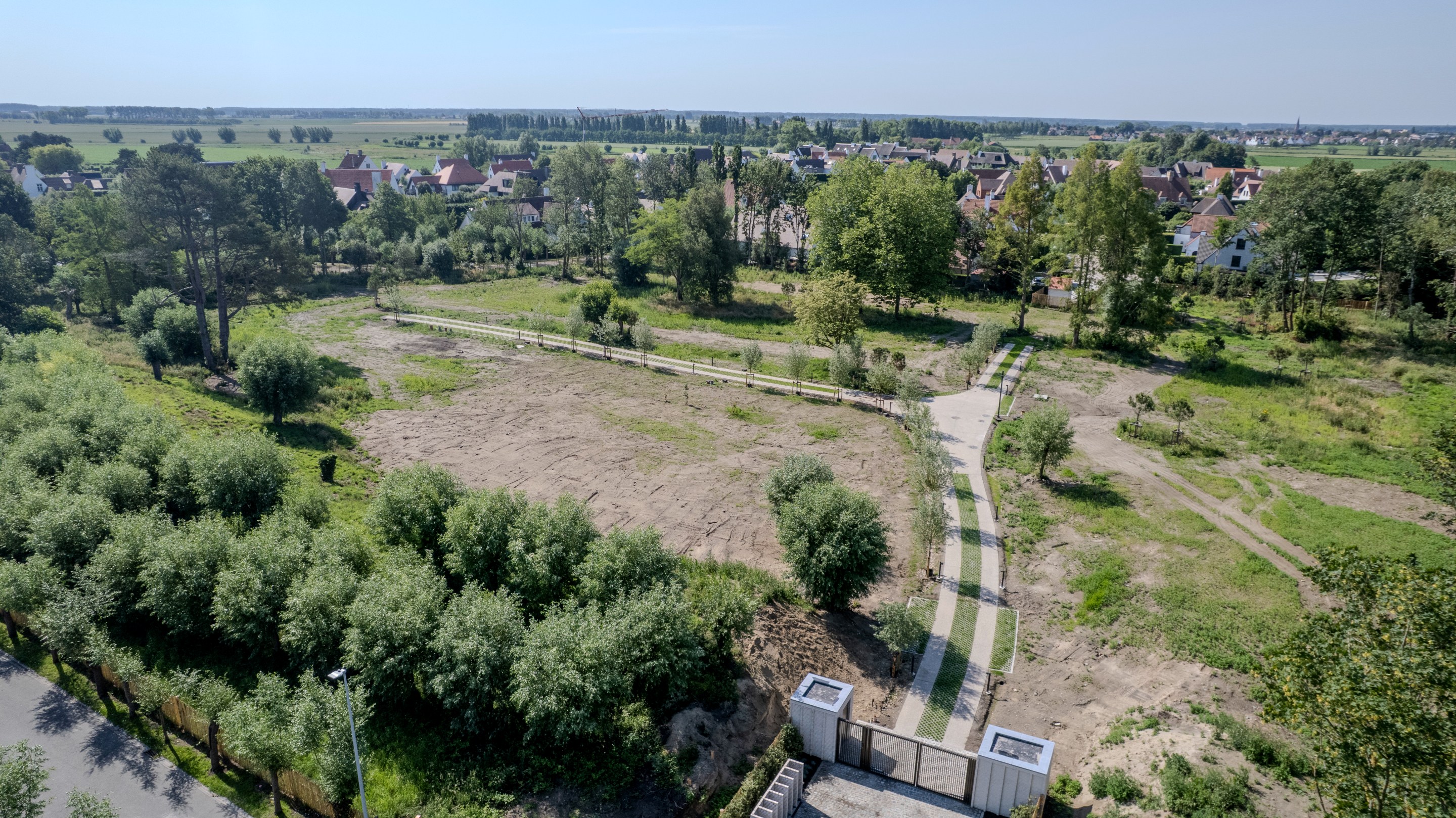 Lotissement clôturé Zoutedijk - Lot de construction 3 situé sur la Graaf Jansdijk avec une superficie de 1964 m2 