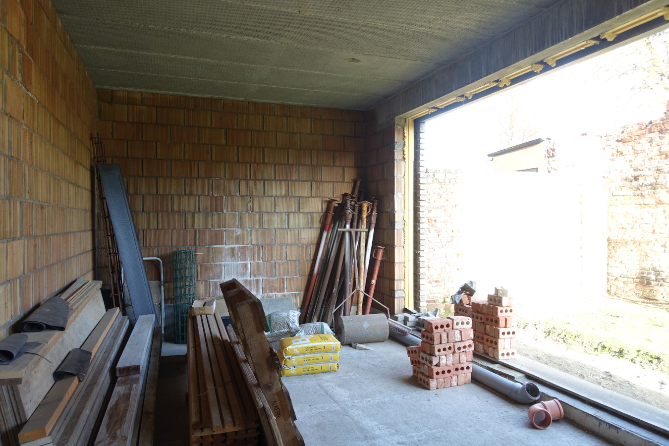 Prachtige nieuwbouwwoning in ruwbouw 