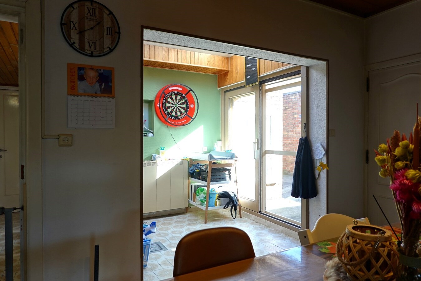 Op te knappen HOB met landelijk zicht 