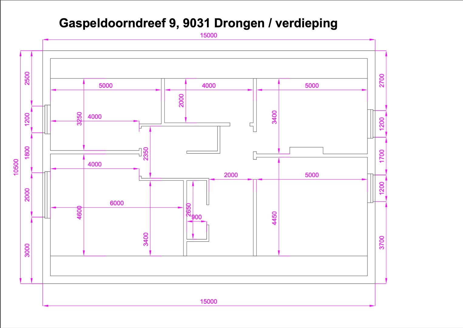 Karaktervolle villa met 4 slaapkamers in een groene en residentiële omgeving te Drongen 