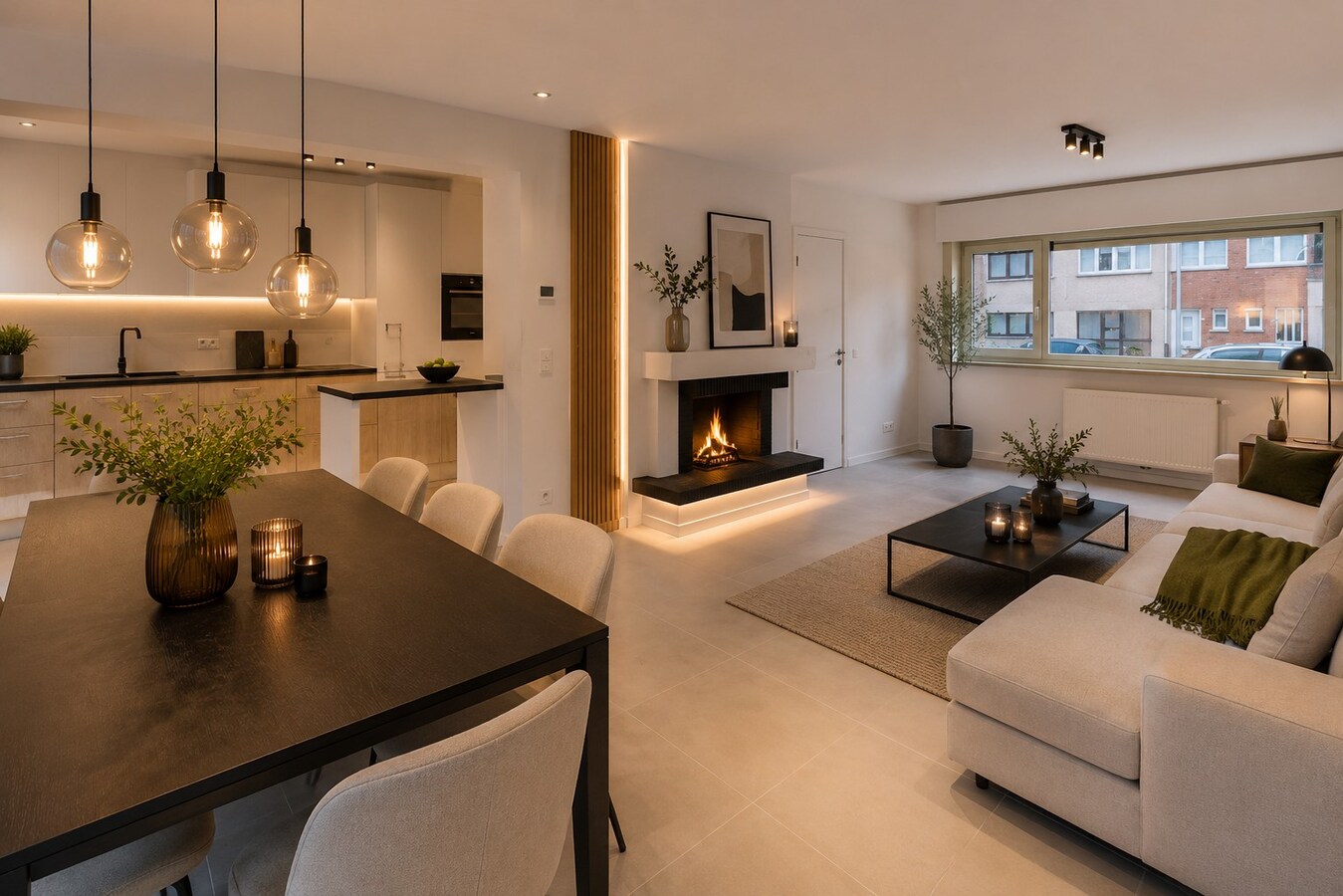Recent gerenoveerde woning met 3 slaapkamers te Menen ! 