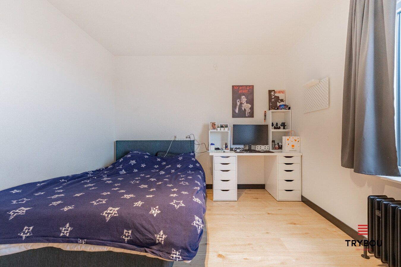 Volledig gerenoveerd 2-slaapkamerappartement te koop – rand centrum Ieper 