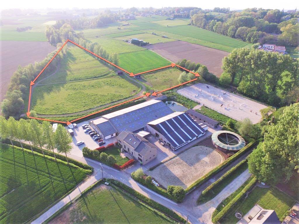 OPTIE - Habitation avec complexe équestre sur environ 4ha à Lennik (Brabant Flamand) 
