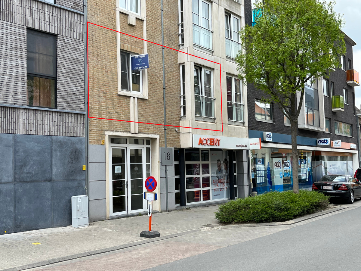 Praktische studio/appartement in centrum Oudenaarde. 