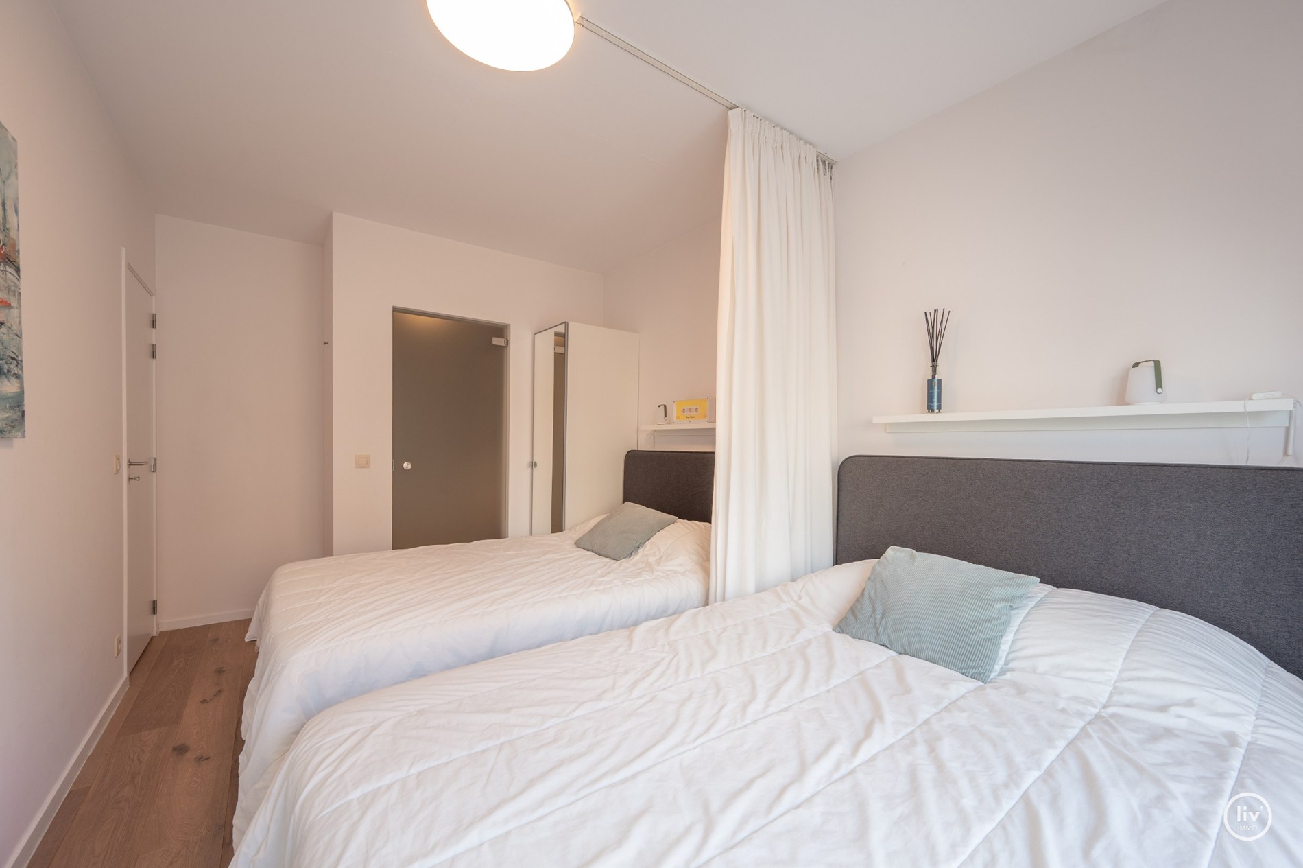 Magnifique appartement avec grande terrasse ensoleillée au centre de Knokke. 