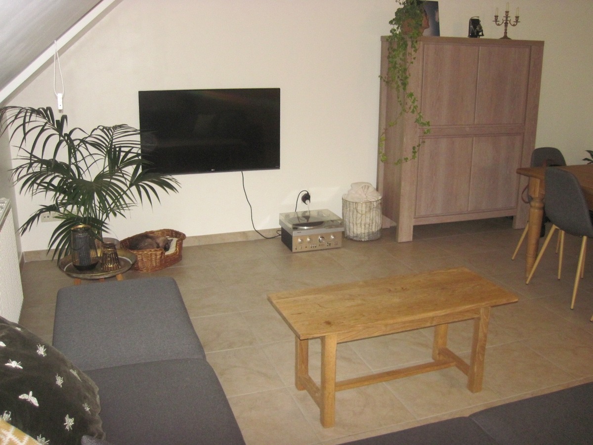 Tof en ruim 1-slp-appartement. Met terras. Met garage. 