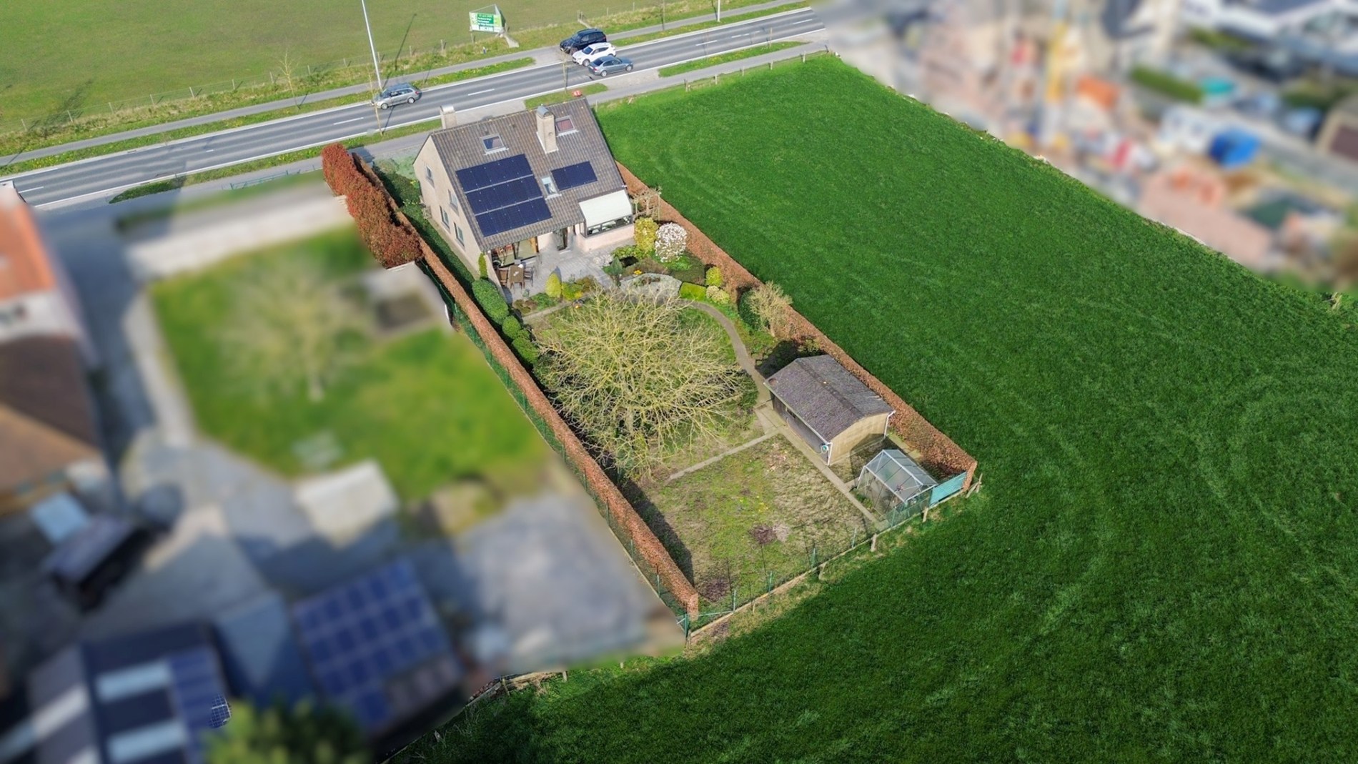 Villa op groot perceel met open zicht: 4 slaapkamers, 2 badkamers, grote tuin, topper te Torhout! 