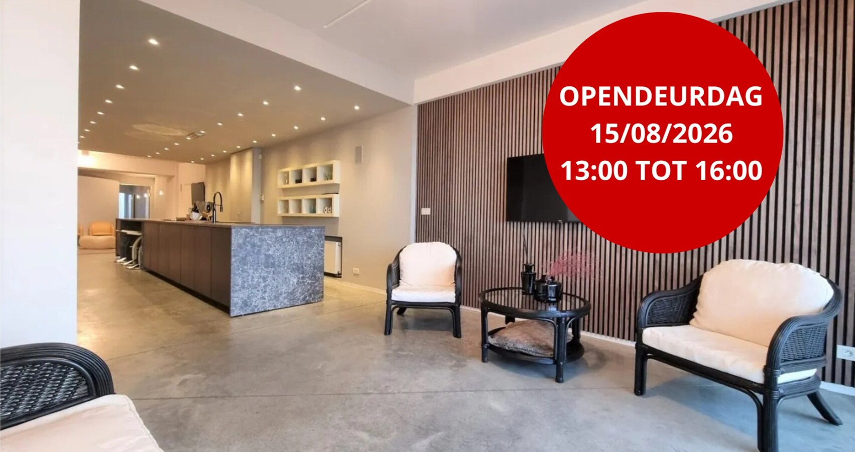 Uitzonderlijk appartement/loft op de zeedijk van Heist (271 m² bew. opp!!) 