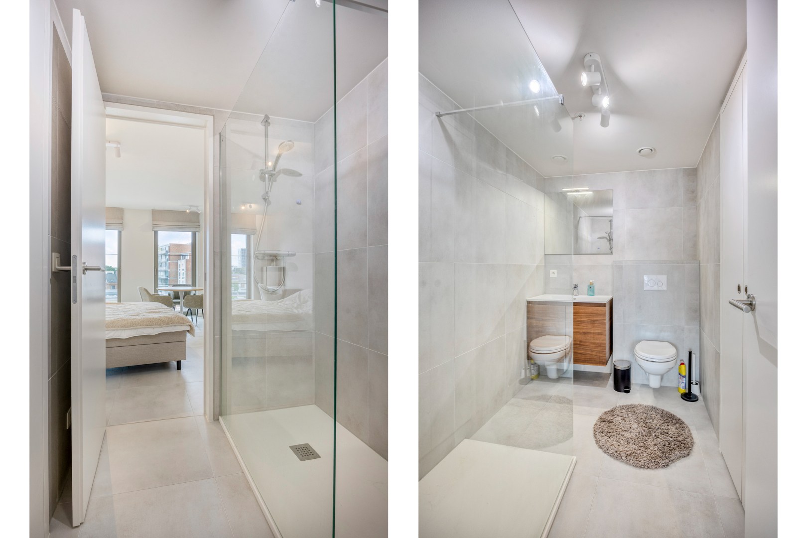 Bemeubelde studio met terras en kelderberging in het centrum van Leuven! - EPC 50 kWh/m² - bewoonbare opp. 37,5 m² 