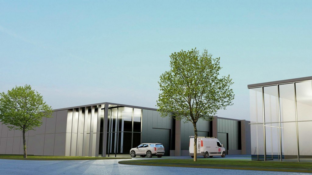 Nieuw te bouwen magazijnen te koop in Laarne