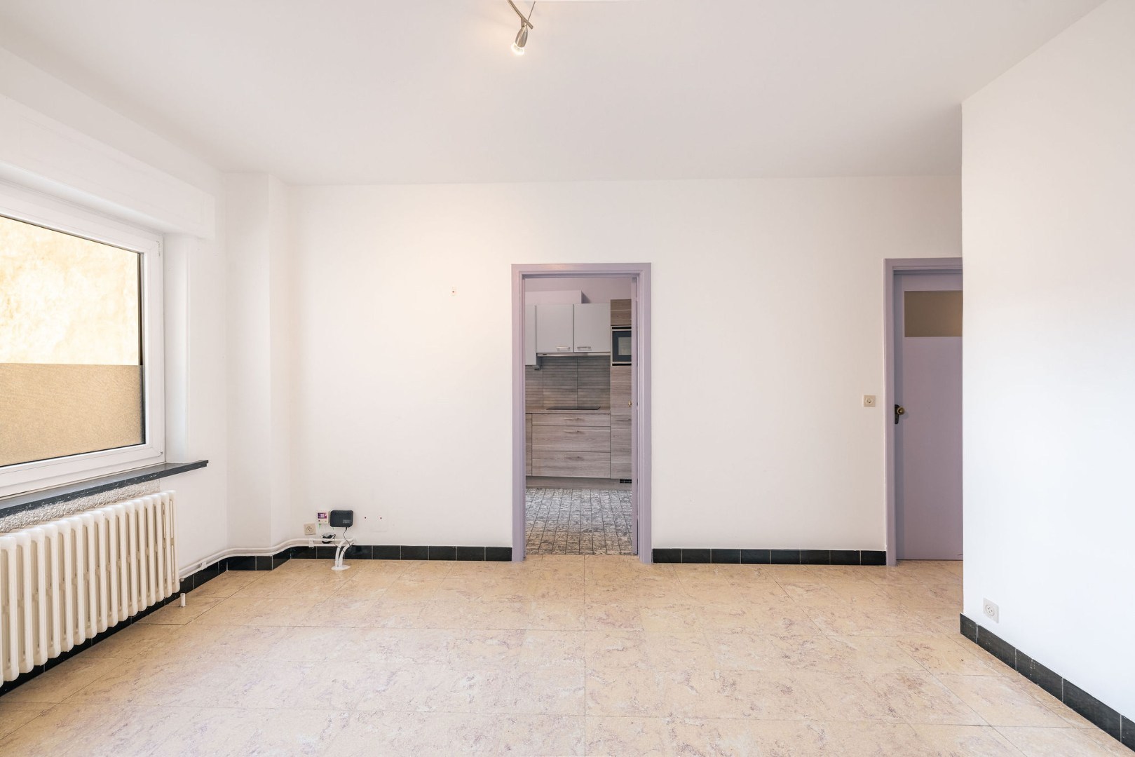 Gelijkvloers appartement met 1 slaapkamer en terras 