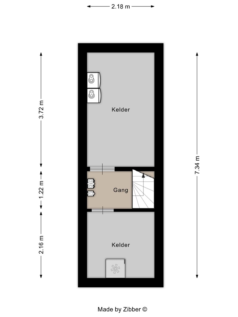 Half open bebouwing met 3 slaapkamers, zuid/west georiënteerd tuin op super ligging in Kessel-Lo! 