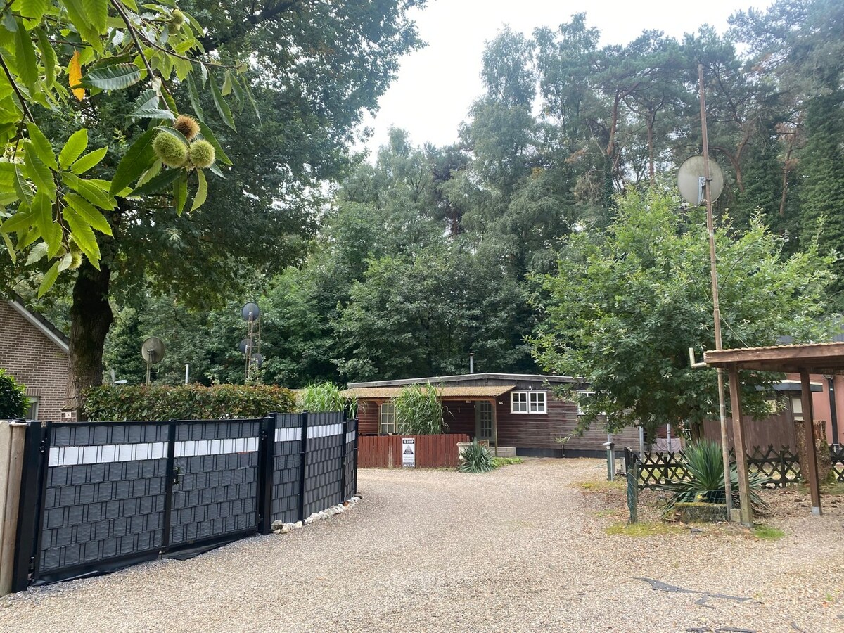 VERLAAGD in PRIJS ! Vrijstaande (vakantie)woning in het bos, Domein Sparrendal Lanklaar. 