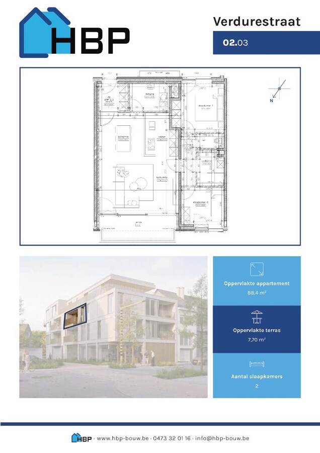 Project Verde - Modern wonen in het hart van Oudenaarde 