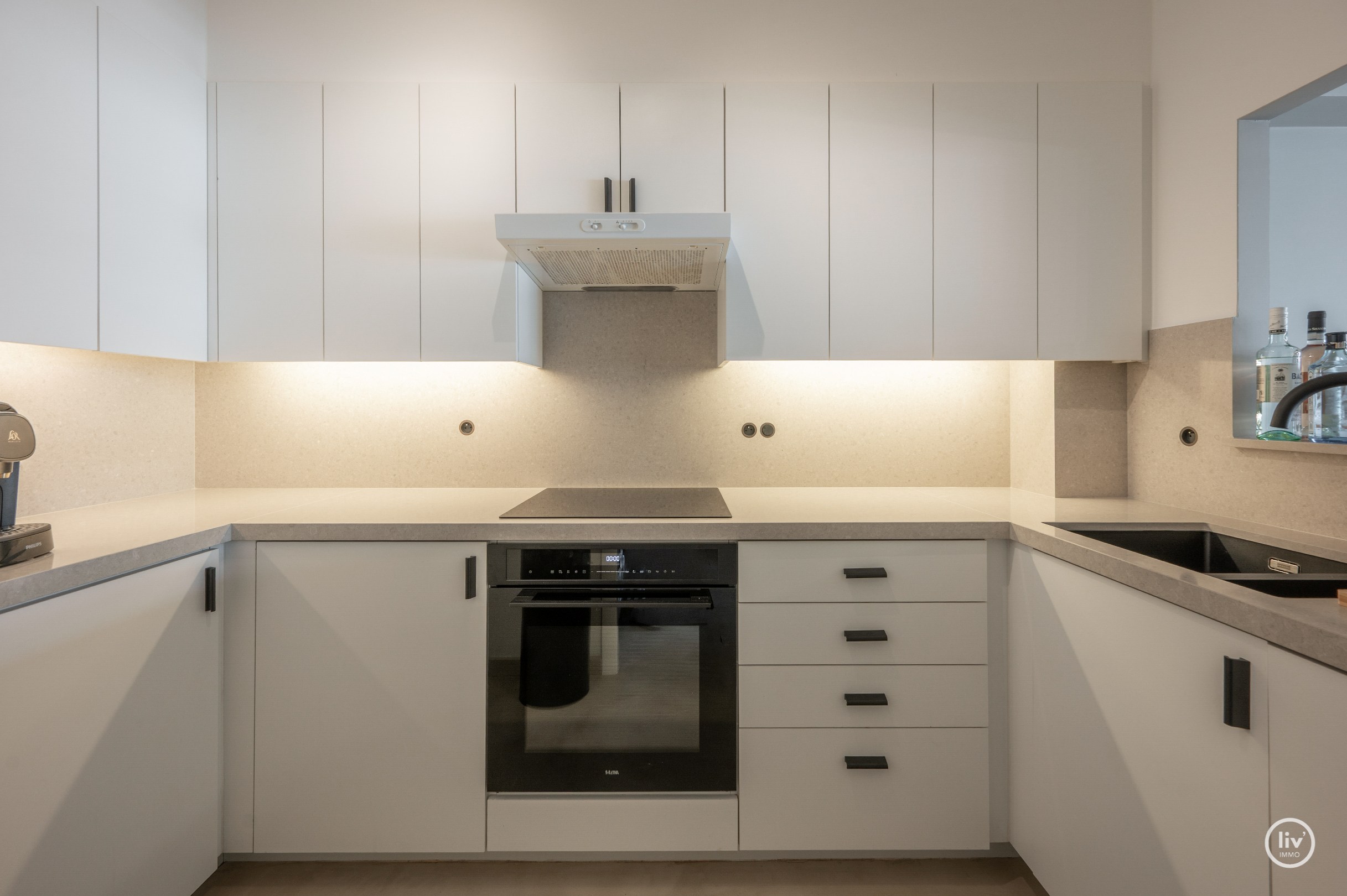 Appartement spacieux et agréable avec 2 chambres à coucher au centre de Knokke 