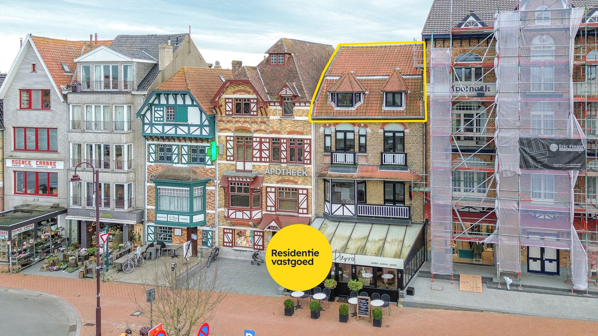 Charmant éénslaapkamerappartement in hartje De Haan – ideaal als investering of tweede verblijf 