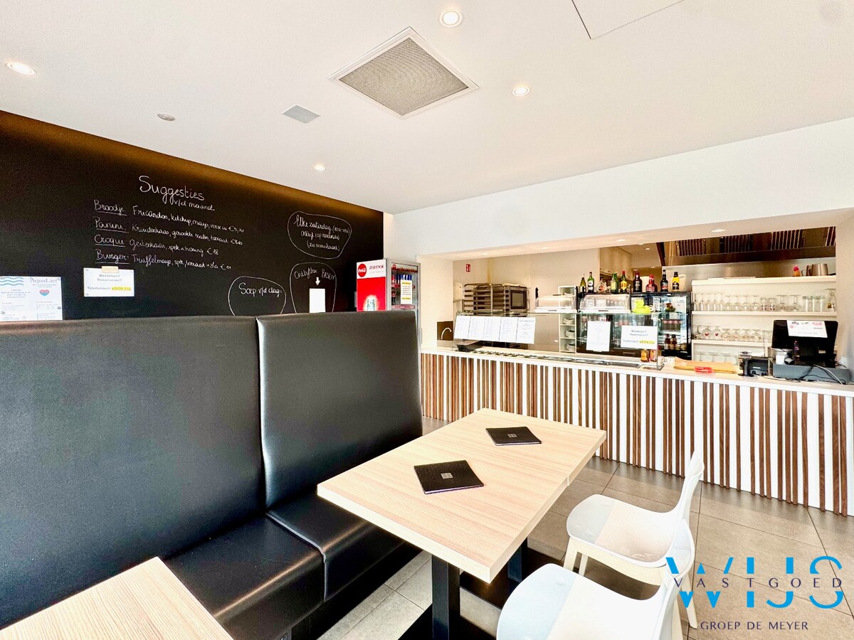 Instapklaar handelspand/lunchzaak in hartje Wachtebeke ! 