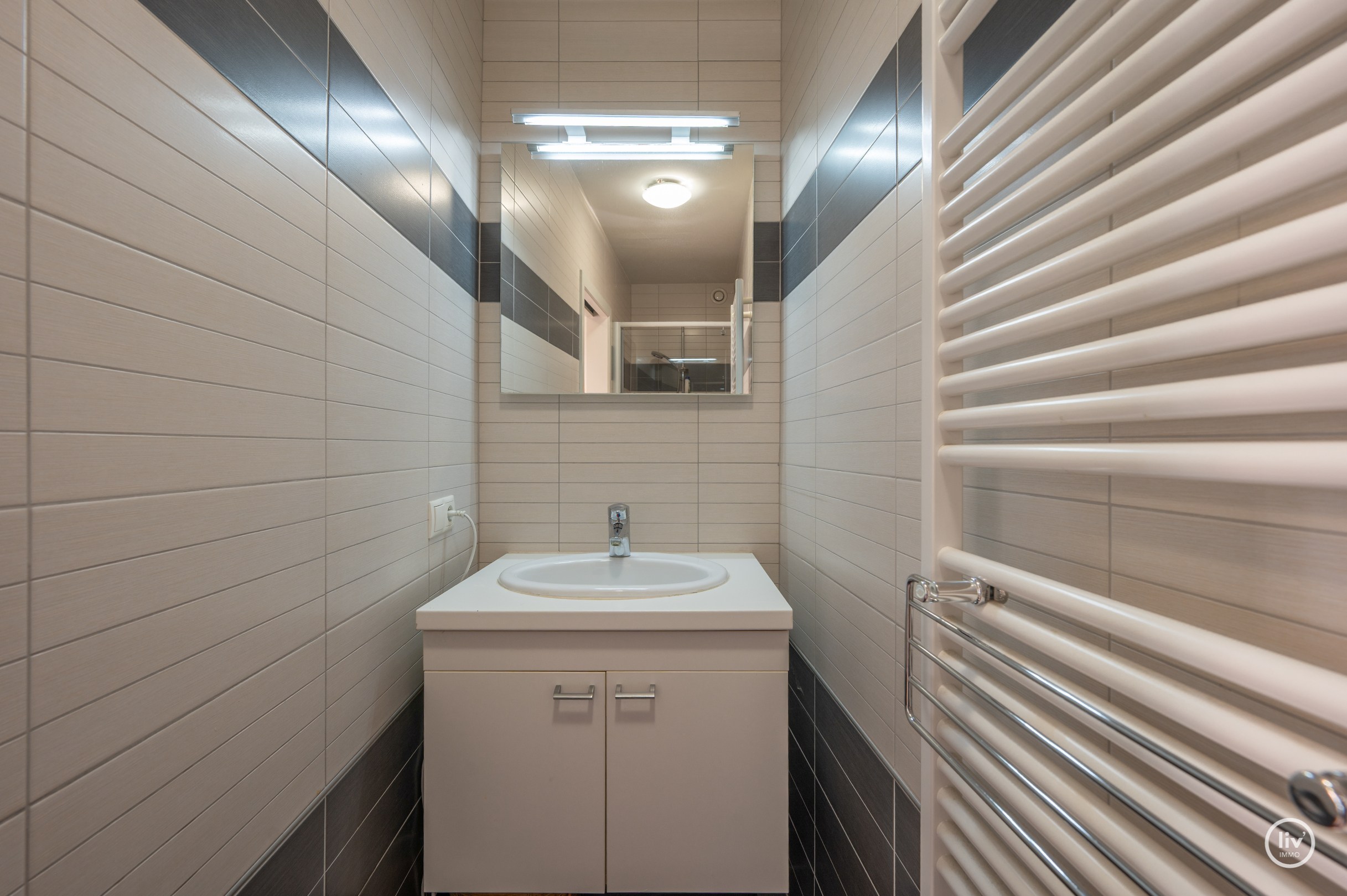 Verzorgd appartement op een topligging in de gegeerde Meerlaan te Knokke. 