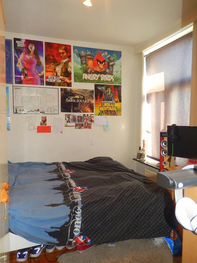 Gezellige stadswoning met 2 slaapkamers en grote koer 